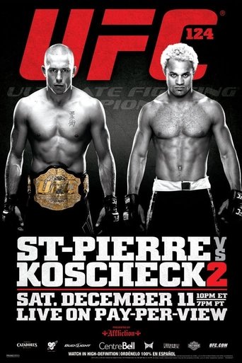 Poster of UFC 124: St-Pierre vs. Koscheck 2