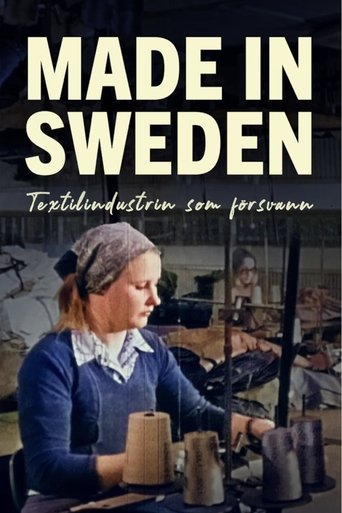 Poster of Made in Sweden - textilindustrin som försvann