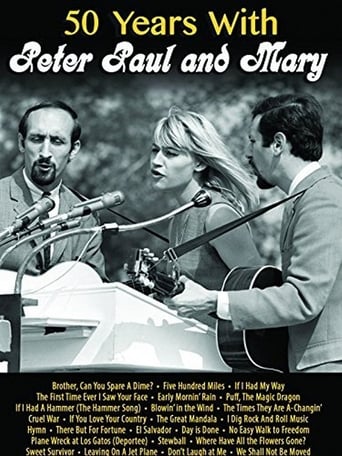 Poster of 50 Years with Peter Paul and Mary