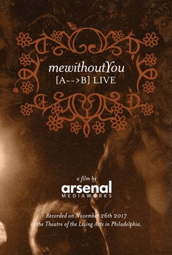 Poster of mewithoutYou [ A → B ] Live