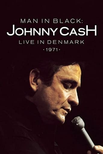 Poster of Johnny Cash in Copenhagen