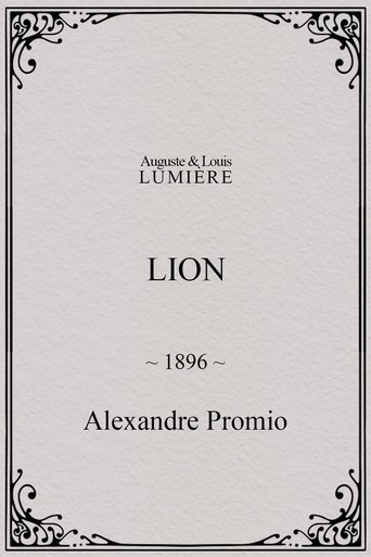 Poster of Lion, London Zoological Gardens