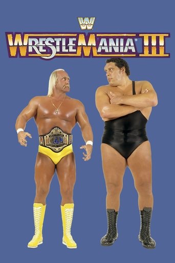 WrestleMania III Poster of WrestleMania III