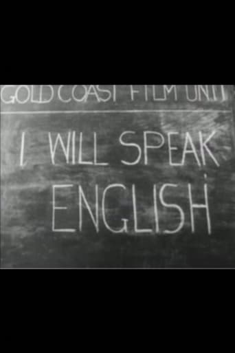 Poster of I Will Speak English