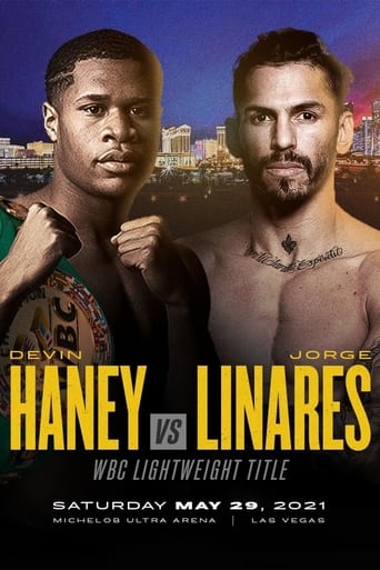 Poster of Devin Haney vs. Jorge Linares