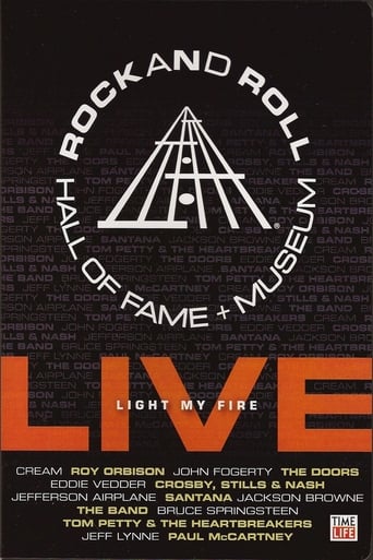 Poster of Rock and Roll Hall of Fame Live - Light My Fire