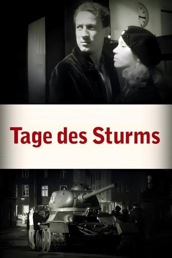 Poster of Tage des Sturms