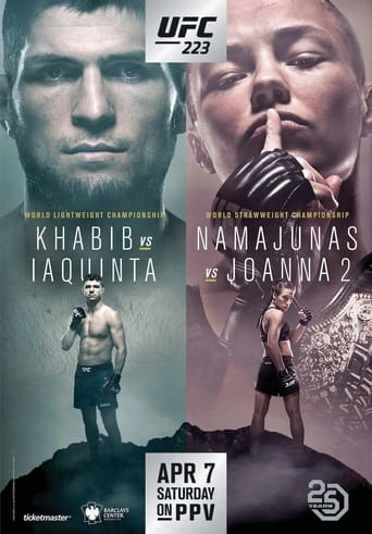 Poster of UFC 223: Khabib vs. Iaquinta