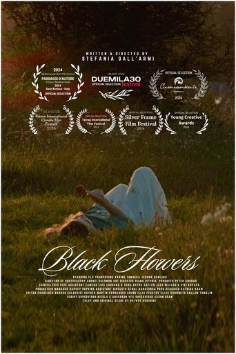 Poster of Black Flowers