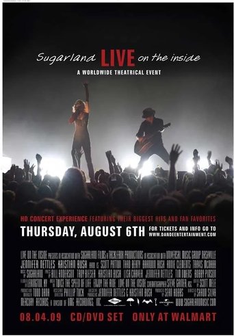 Poster of Sugarland: Live on the Inside