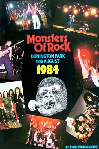 Poster of Van Halen Live at Monsters of Rock, Donington Park 1984