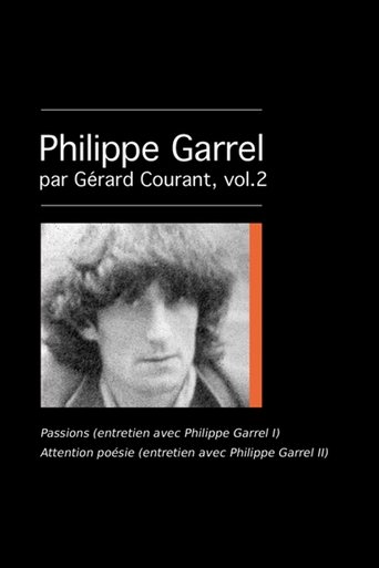 Poster of Passions (entretien avec Philippe Garrel I)