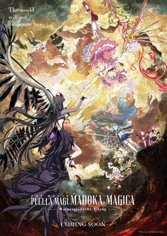 Poster of Puella Magi Madoka Magica the Movie -Walpurgisnacht: Rising-