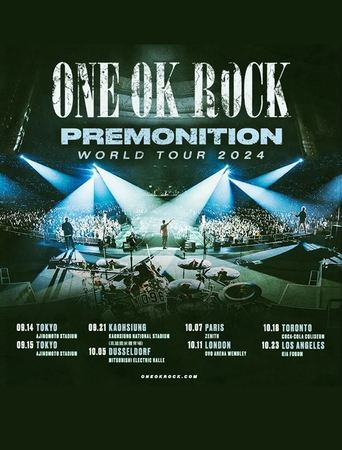 Poster of ONE OK ROCK 2024 PREMONITION WORLD TOUR