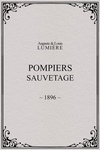 Poster of Pompiers : sauvetage