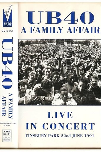 Poster of UB40 Live at Finsbury Park