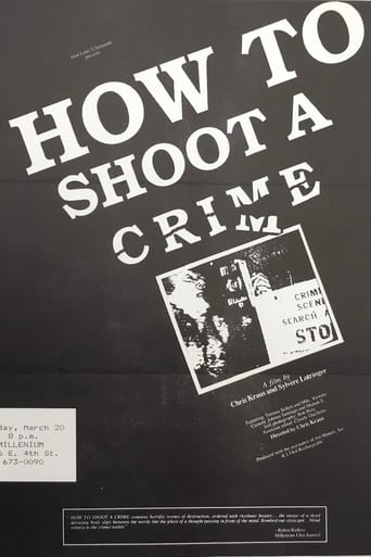 Poster of How to Shoot a Crime