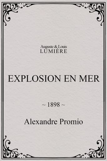 Poster of Explosion en mer