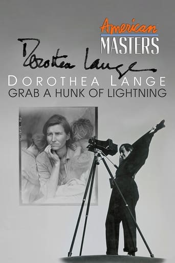 Poster of Dorothea Lange: Grab A Hunk of Lightning