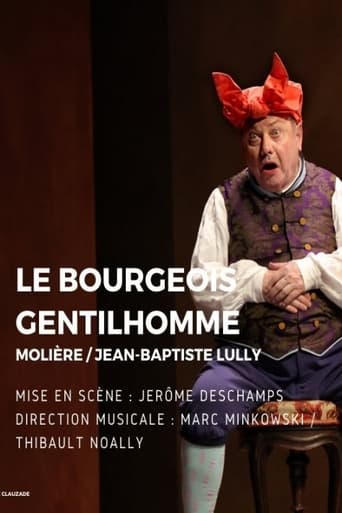 Poster of Le Bourgeois gentilhomme