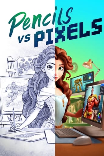 Poster of Pencils vs Pixels