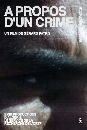 Poster of A Propos D'Un Crime