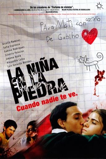 Poster of Nadie te ve: La niña en la piedra