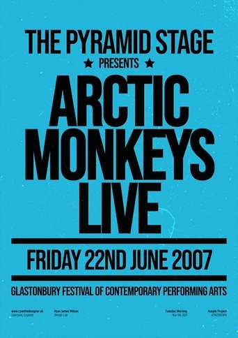 Poster of Arctic Monkeys live at Glastonbury