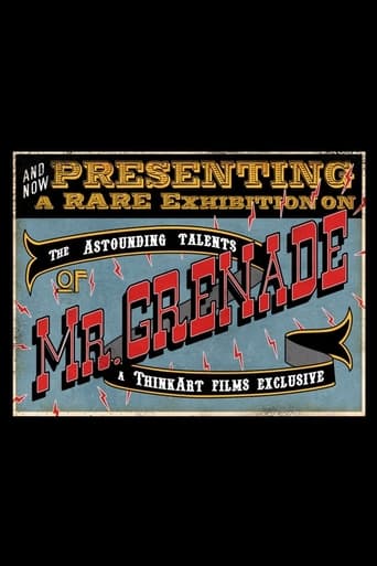 Poster of The Astounding Talents of Mr. Grenade