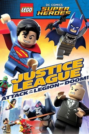 Poster of LEGO DC Comics Super Heroes: Justice League - Attack of the Legion of Doom!