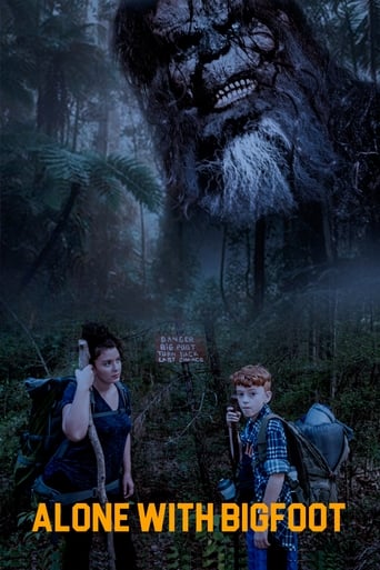 Poster of Alone with Bigfoot