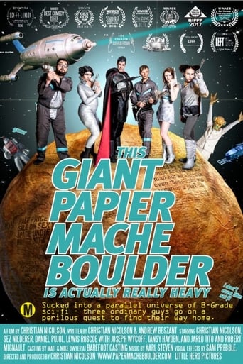 Poster of This Giant Papier-Mâché Boulder Is Actually Really Heavy