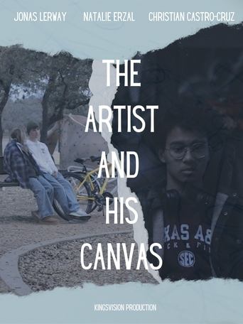 Poster of The Artist and His Canvas