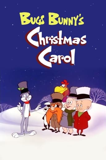 Poster of Bugs Bunny's Christmas Carol