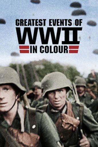 Poster of Greatest Events of World War II in Colour