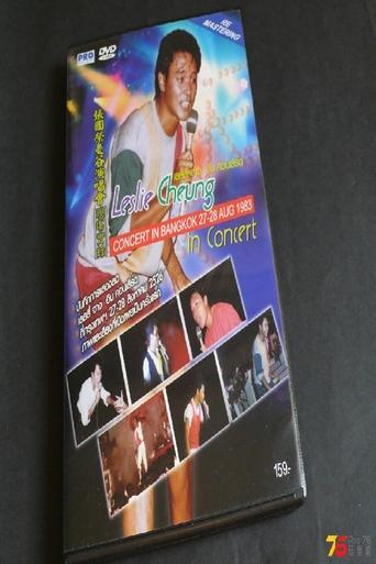 Poster of Leslie Cheung Kwok Wing World Tour Bangkok 1983