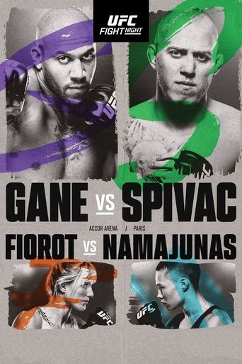 Poster of UFC Fight Night 226: Gane vs. Spivak