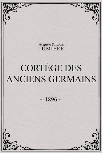 Poster of Cortège des anciens Germains