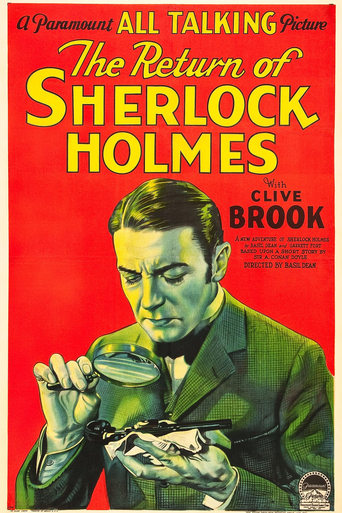 Poster of The Return of Sherlock Holmes