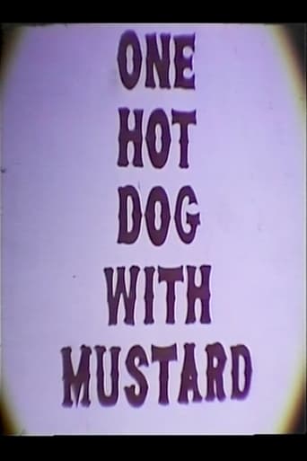 Poster of One Hot Dog with Mustard