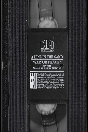 Poster of A Line In The Sand War Or Peace With Peter Jennings