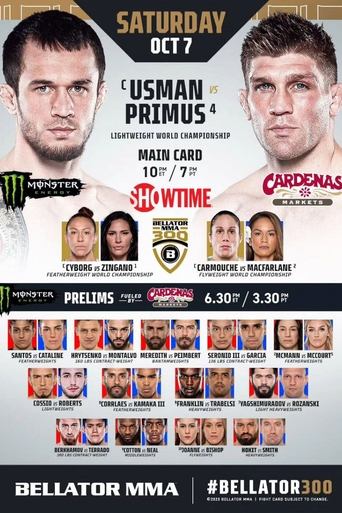 Poster of Bellator 300: Nurmagomedov vs. Primus