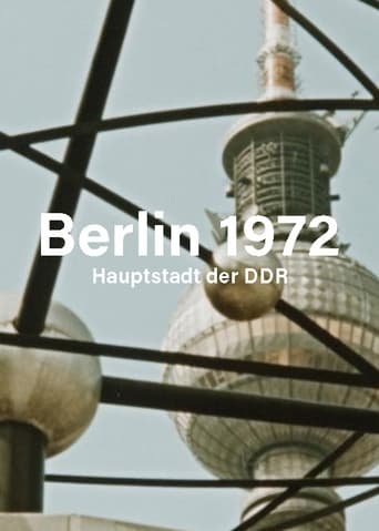 Poster of Berlin 1972 - Hauptstadt der DDR