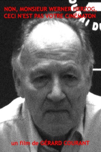 Poster of No Mr. Werner Herzog, this isn't your Cinématon