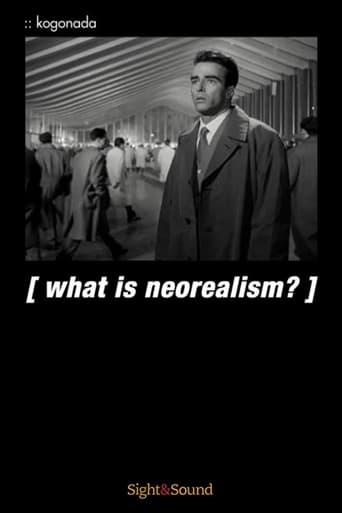 Poster of What Is Neorealism?