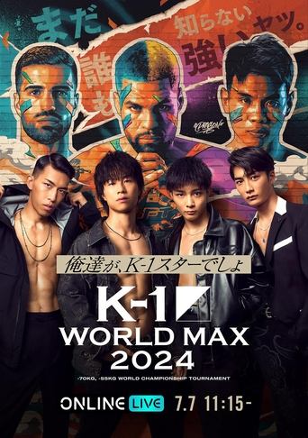 Poster of K-1 WORLD MAX 2024: 70kg Final & 55kg 1st Round