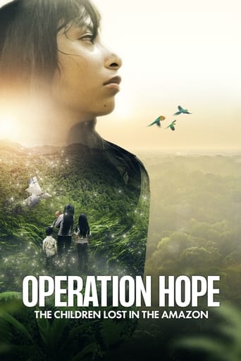 Poster of Operation Hope - The Children Lost in the Amazon