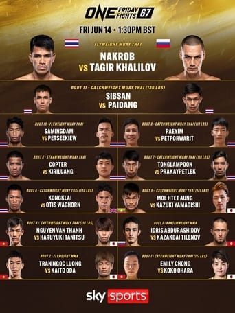 Poster of ONE Friday Fights 67: Nakrob vs. Khalilov