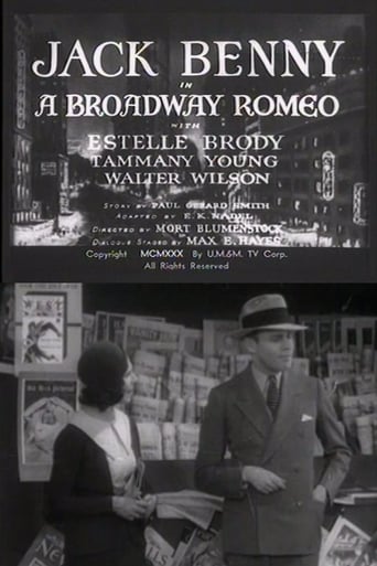 Poster of A Broadway Romeo