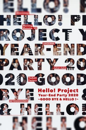 Poster of Hello! Project 2020 Year-End Party ~GOODBYE & HELLO!~